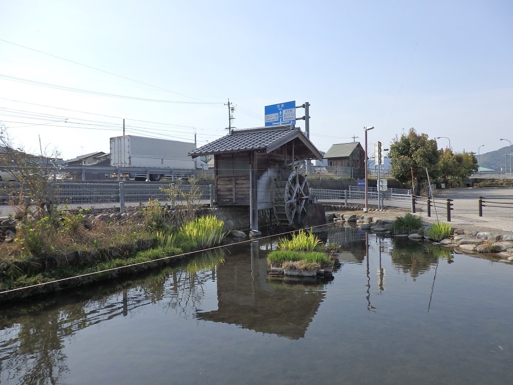 岐阜県関市武芸川町　道の駅むげ川のビオトープ