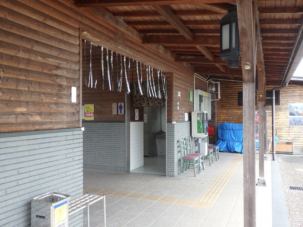 岐阜県関市武芸川町　道の駅むげ川トイレ