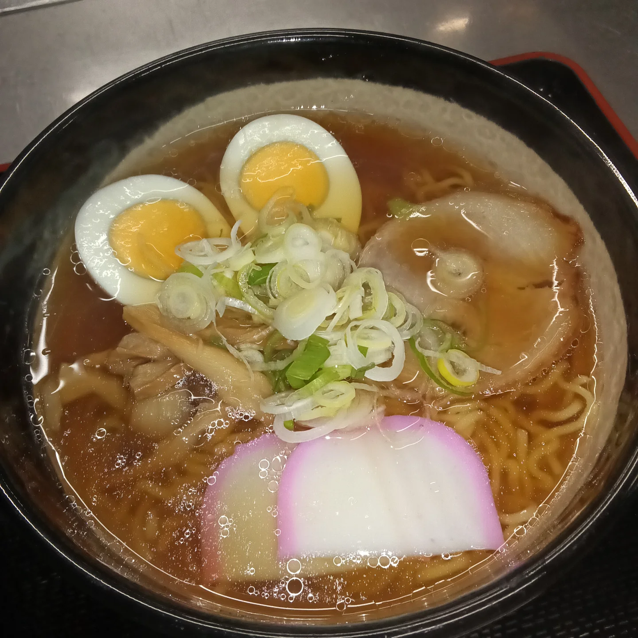 関市道の駅むげ川　感謝祭ランチ　中華そば